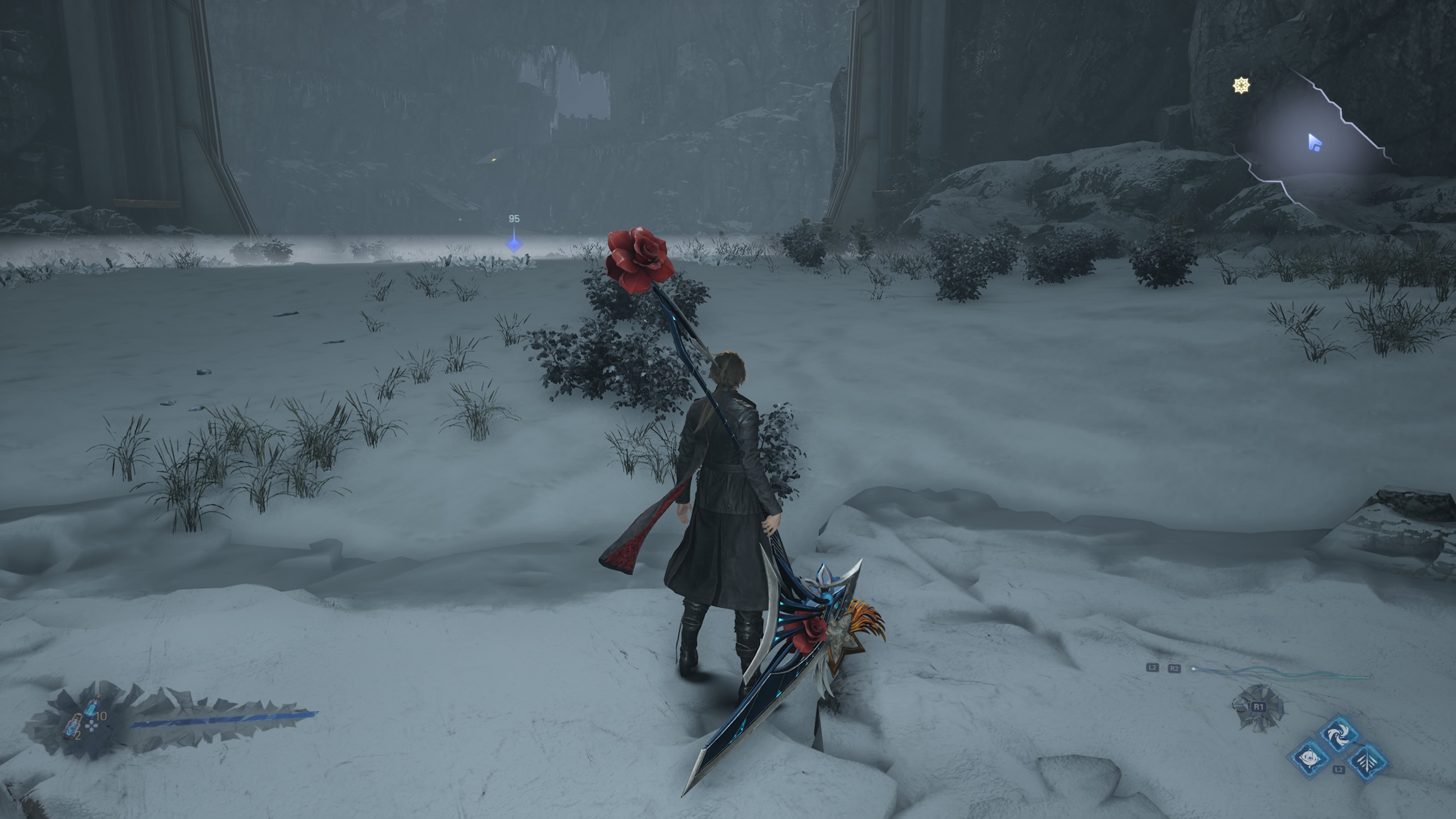 Picture of rider with a stone